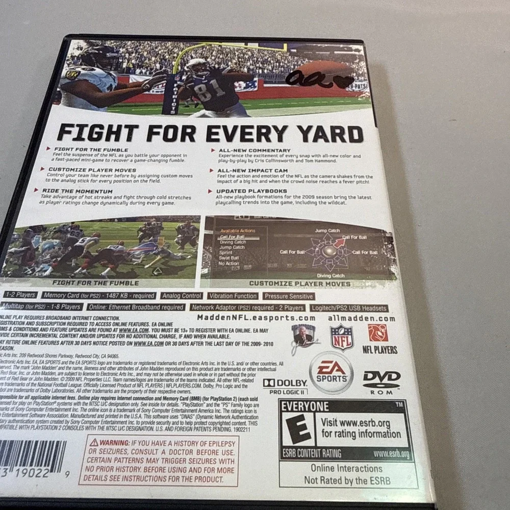 Madden NFL 10 - Sony PlayStation 2
